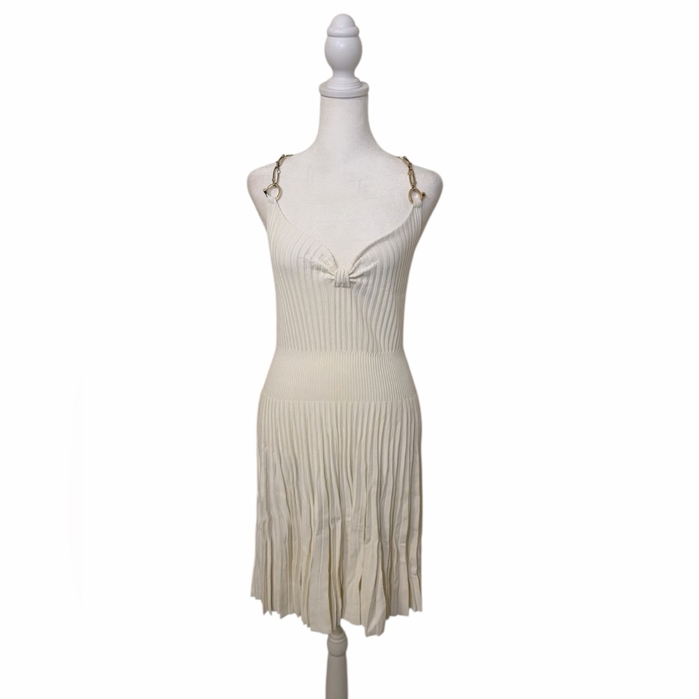 Gucci Vintage Cream Ribbed Fabric